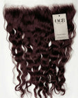Burgundy Natural Waves Frontal