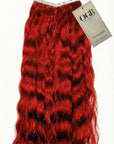 Fire Red Natural Waves Tape-Ins