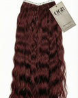 Burgundy Natural Waves Tape-Ins