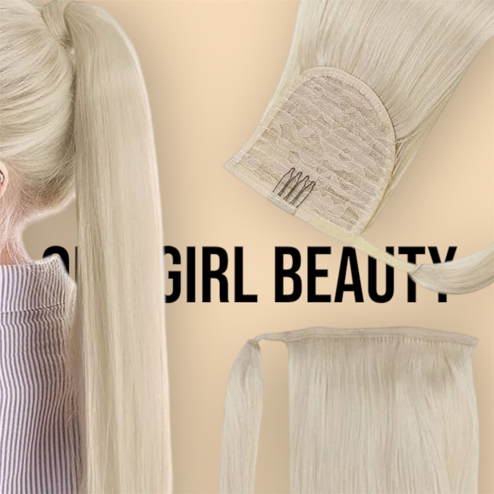 Blonde Shades Ponytails