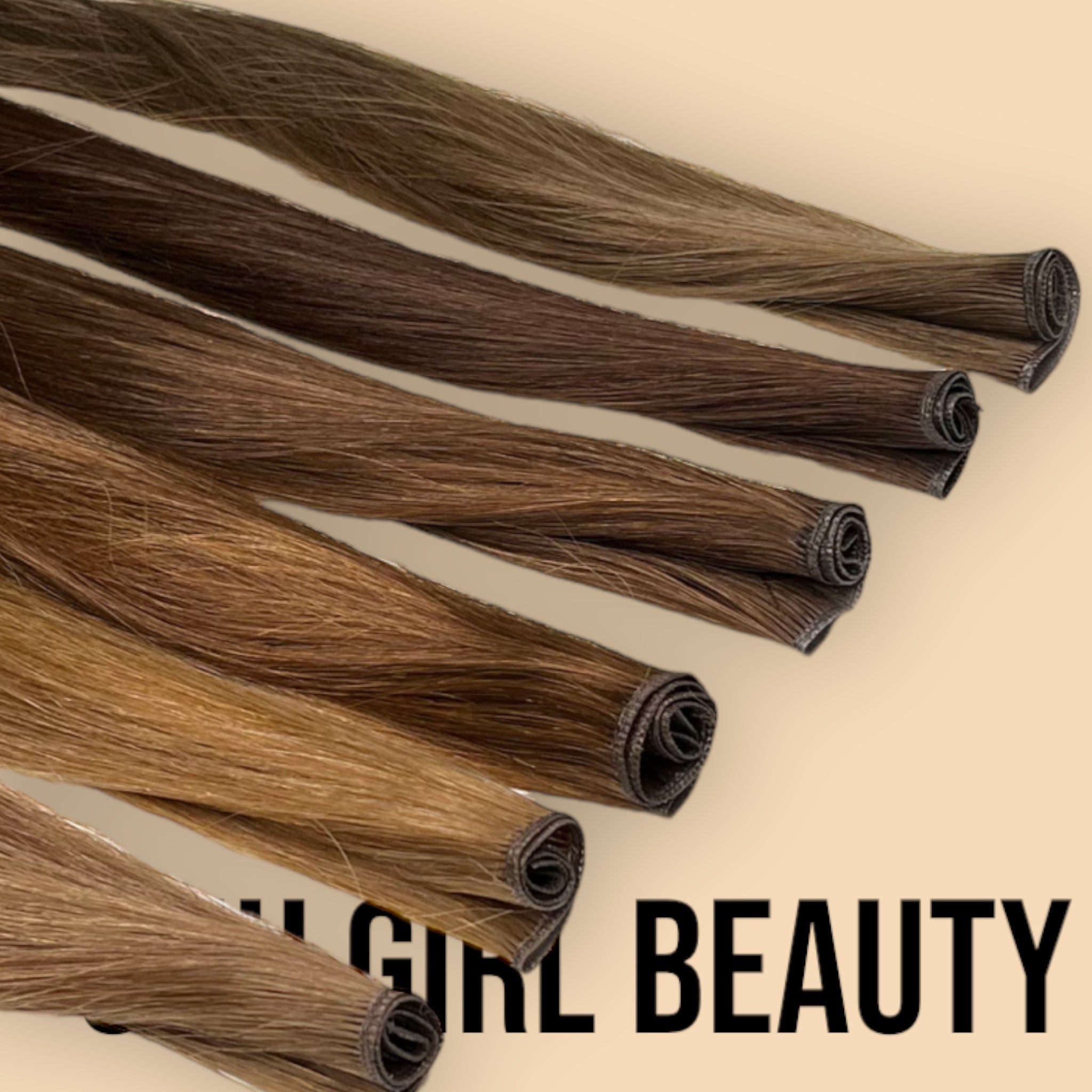 Coloured Curly Cambodian Wefts