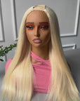 Coloured Curly U-part Wigs