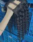 Vietnamese 1b Curly U-Part wigs