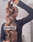Coloured Curly U-part Wigs