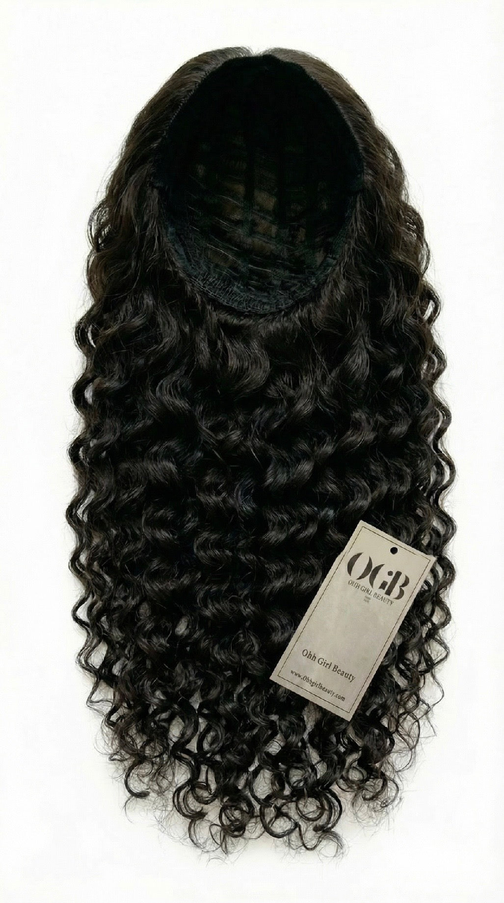 Burmese Curly Half Wig