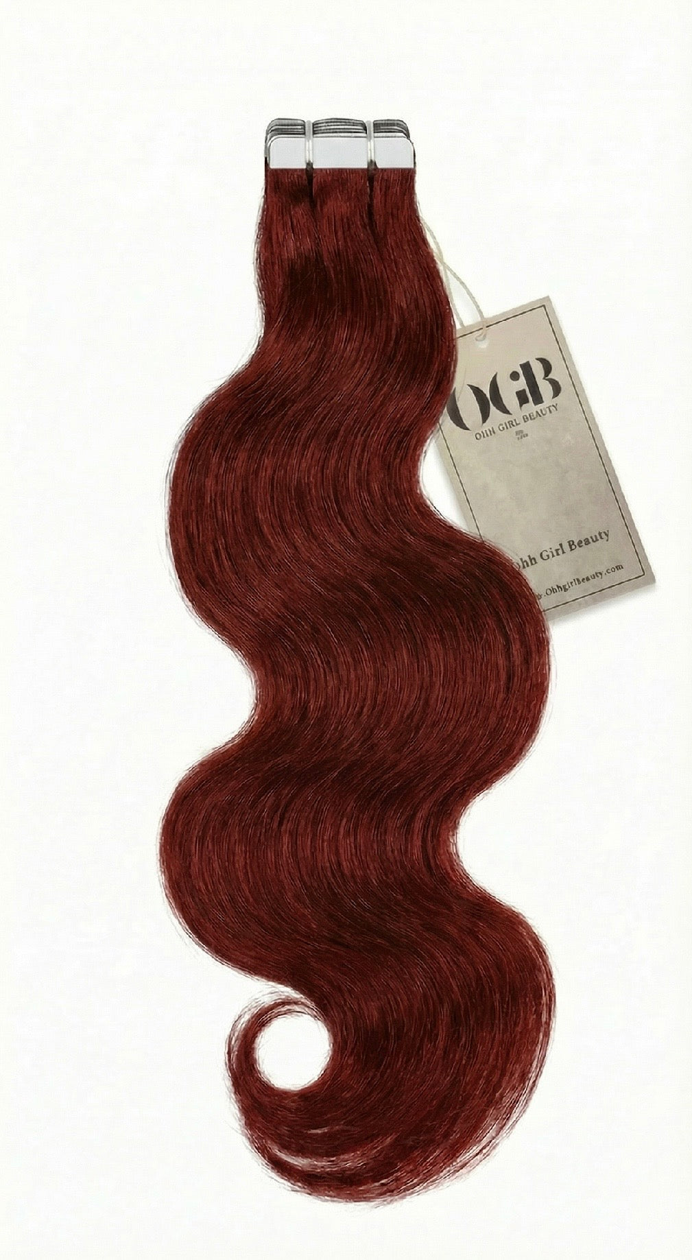 Red Bodywave Tape-Ins