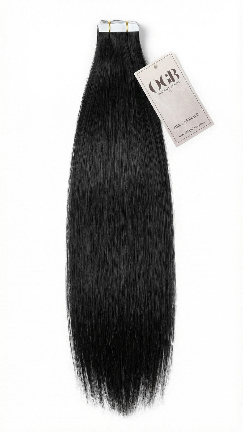Jet Black Straight Tape-Ins