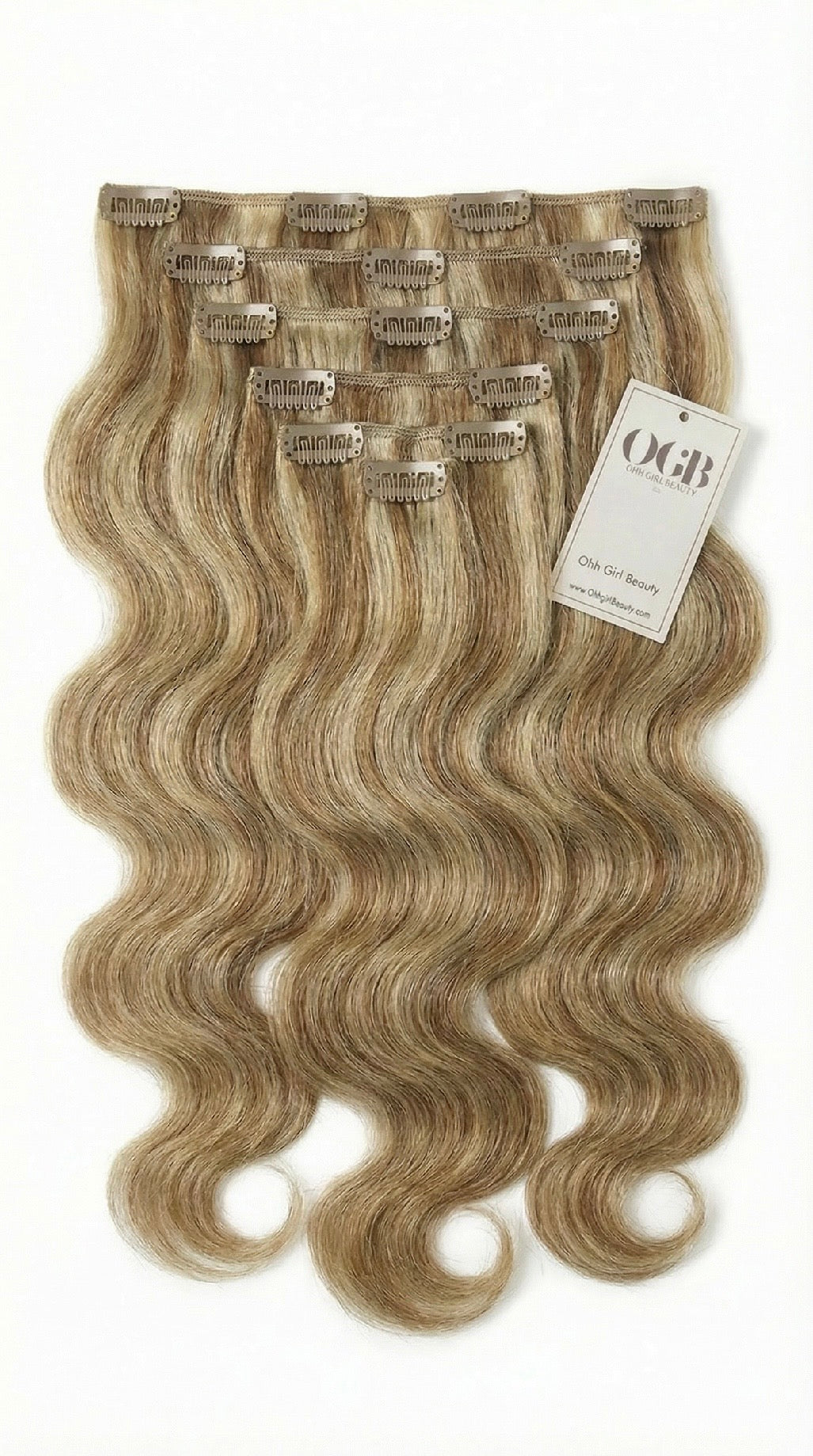 P#16/18/60 Clip Ins Bodywave