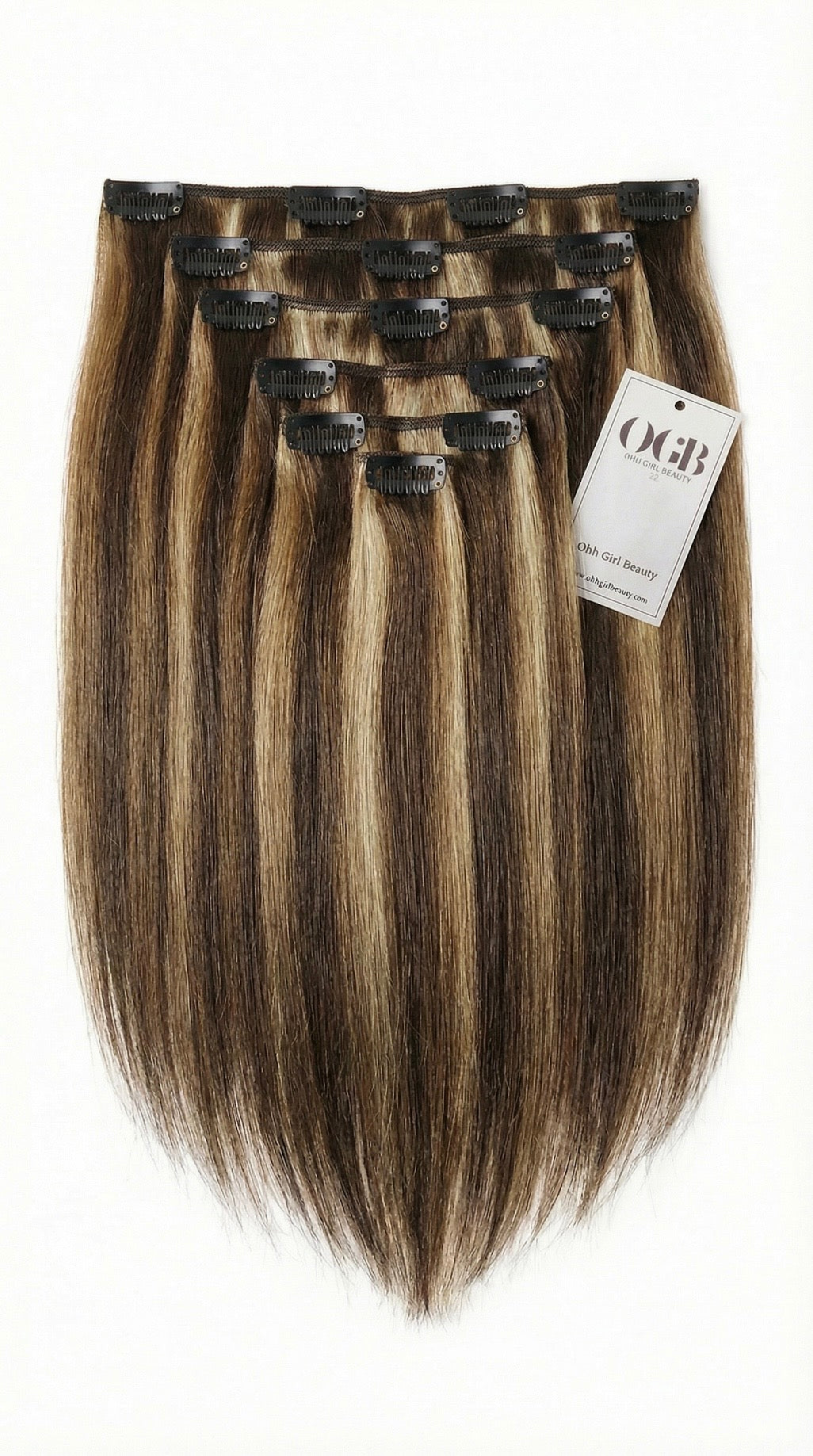 P#16/18/60 Clip Ins Straight