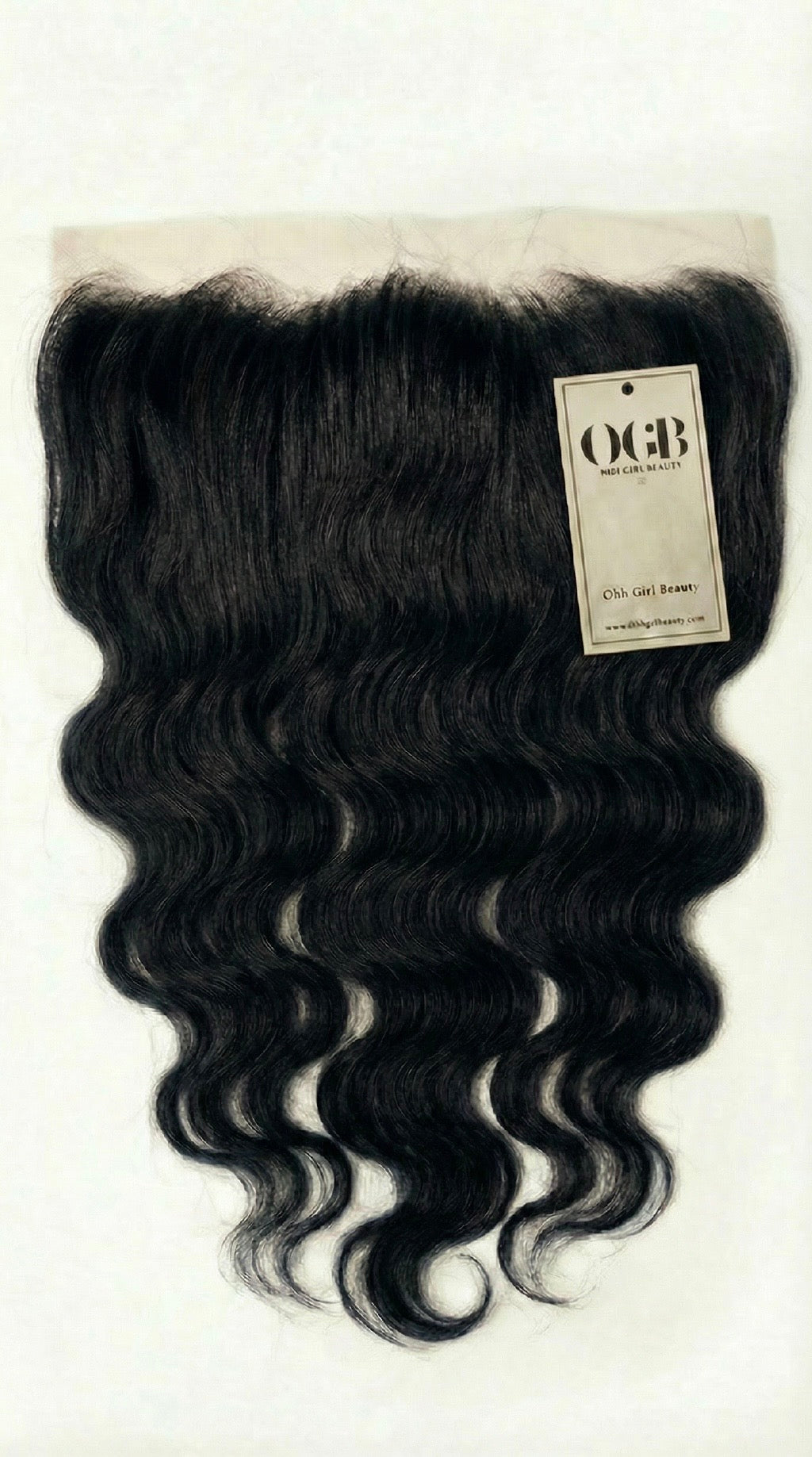 Jet Black Bodywave Frontal