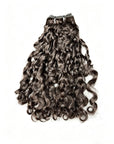 Indian Curly Double Drawn Bundles