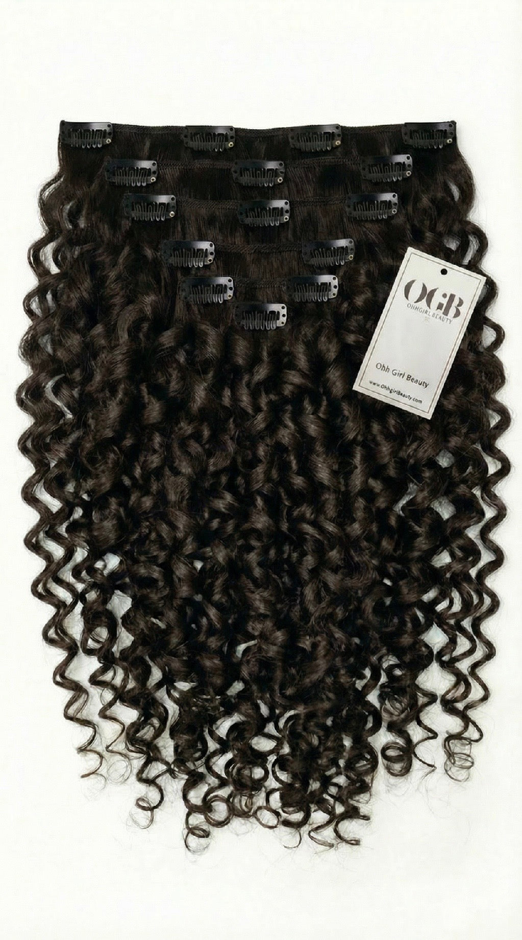 1B Figi Curly Clip Ins