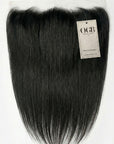 Jet Black Straight Frontal