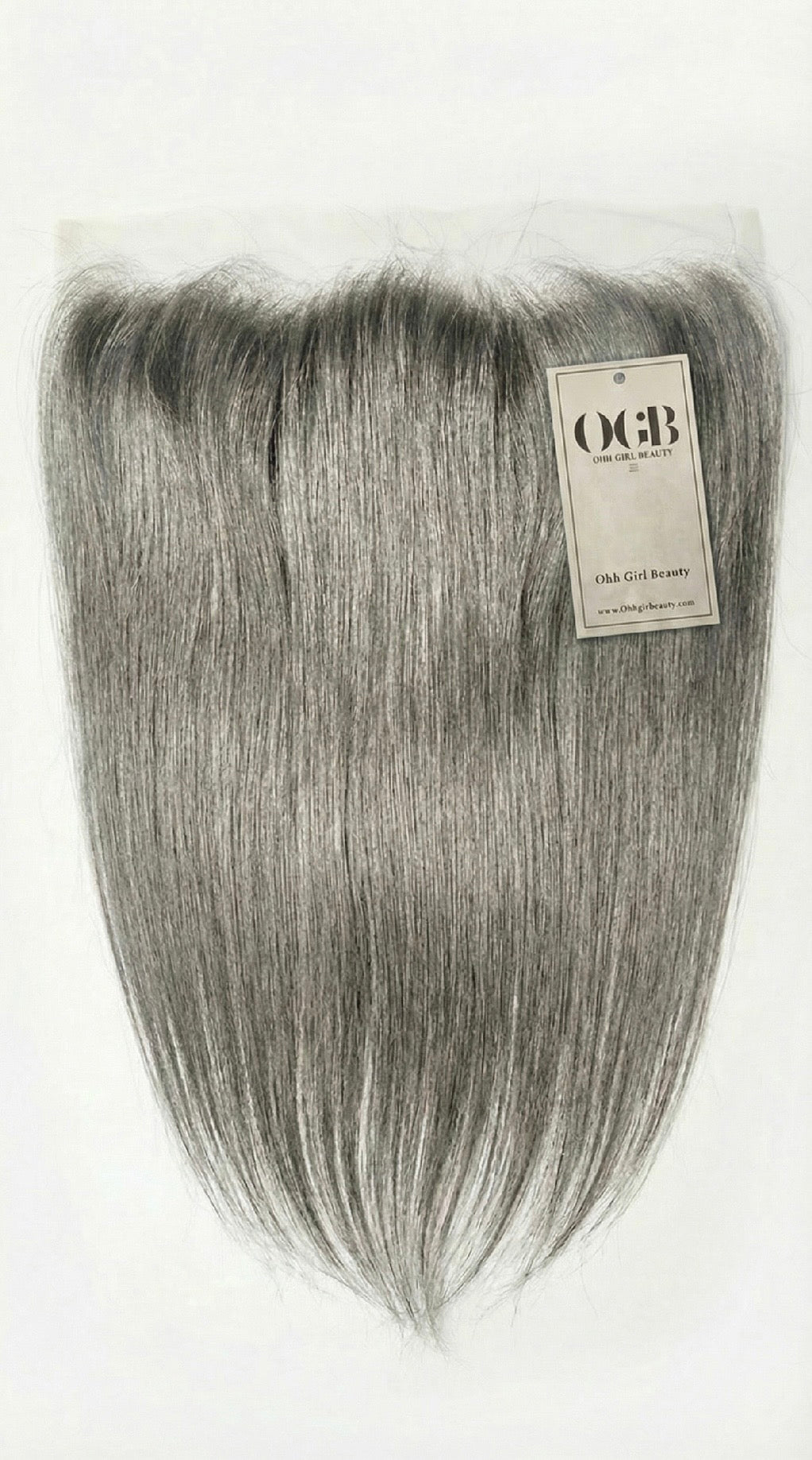 Silver Straight Frontal
